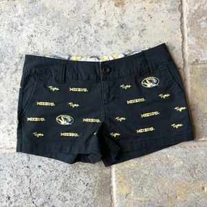 University of Missouri Mizzou Tigers Womens Shorts